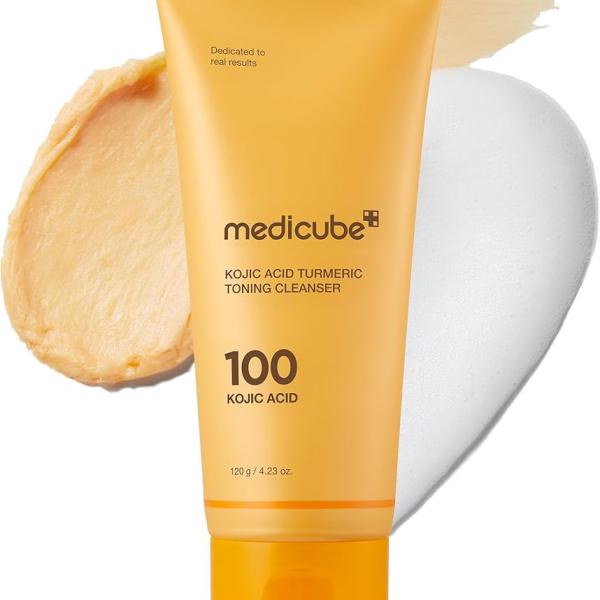 Medicube Kojic Acid Tumeric Toning Cleanser