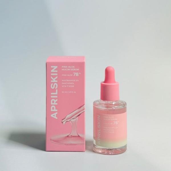 AprilSkin Pink Aloe Mucin Serum