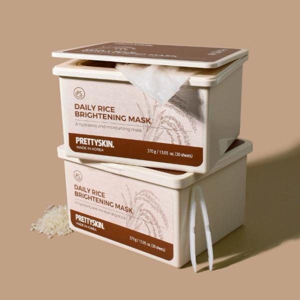 PrettySkin Daily Rice Brightening Mask