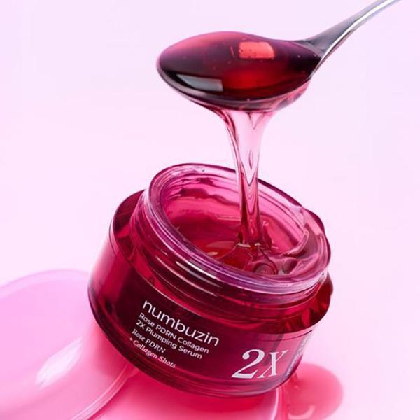 Numbuzin Rose PDRN Collagen 2x Plumping Serum