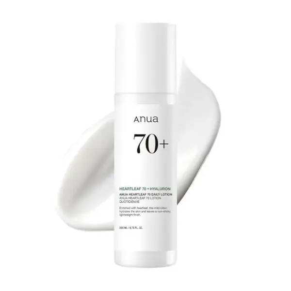 Anua 70+  - Heartleaf 70+ Hyaluron Daily Lotion (200ml)