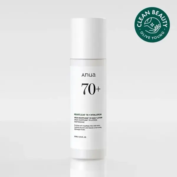 Anua 70+  - Heartleaf 70+ Hyaluron Daily Lotion (200ml)