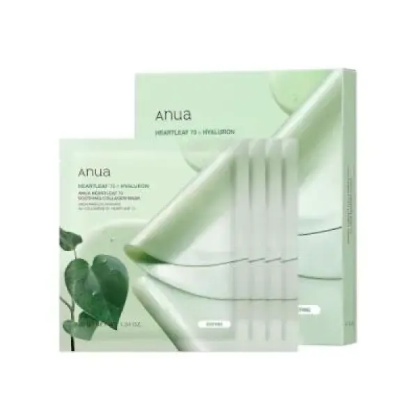 Anua Heartleaf 70+ Hyaluron Soothing Collagen Mask (38g)