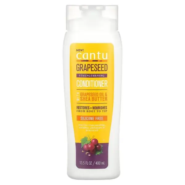 Cantu Grape Seed Strengthening Conditioner- Grasped Oil & Shea Butter