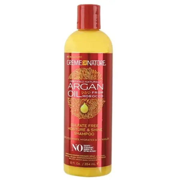 Creme Of Nature Argan Sulfate Free Moisture & Shine Shampoo