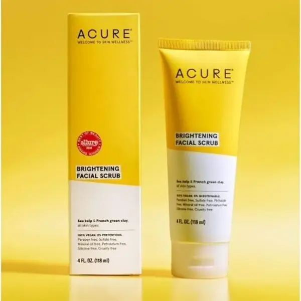 Acure Brightening Facial Scrub (118ml)