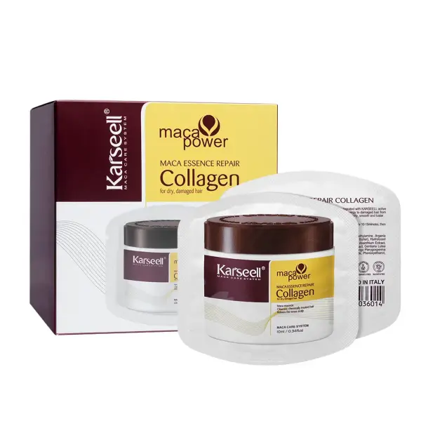 KARSEELL COLLAGEN  - Hair Treatment Deep Repair Conditioning Argan Oil Collagen Hair Mask