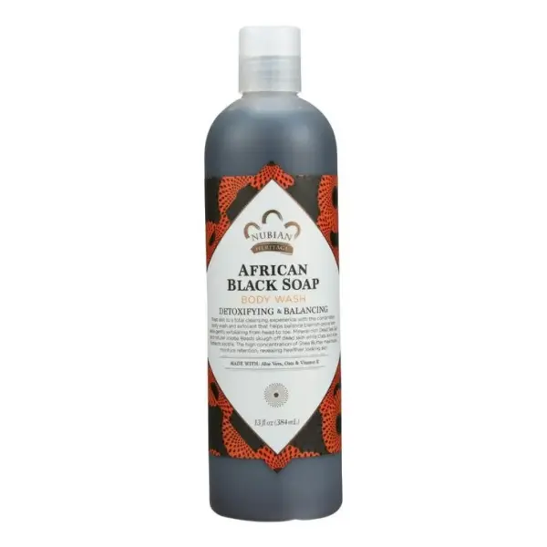 Nubian African Black Soap Body Wash