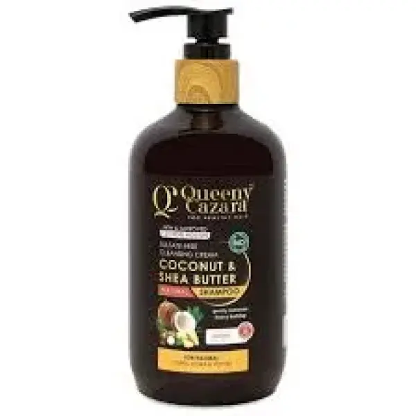 Queeny Cazara Coconut Shea Butter Shampoo (350ml)