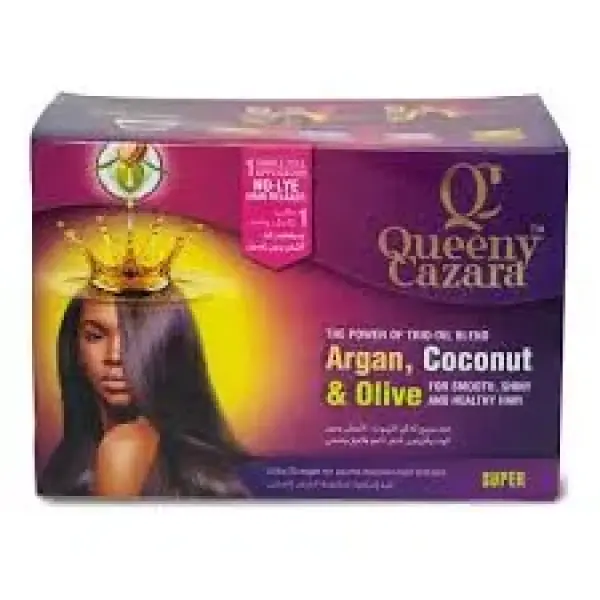 Queeny Cazara Power Of Trio-oil Blend Argan , Coconut & Olive