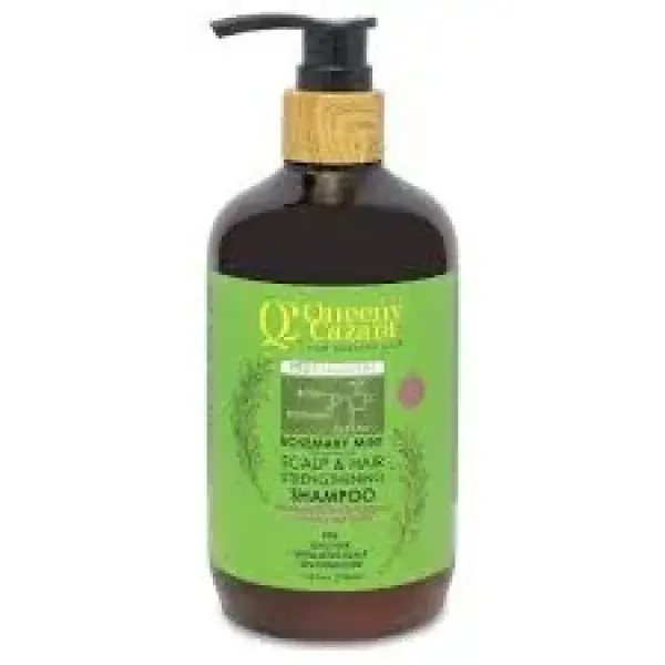 Queeny Cazara Rosemary Mint Scalp & Hair Strengthening Shampoo (350ml)