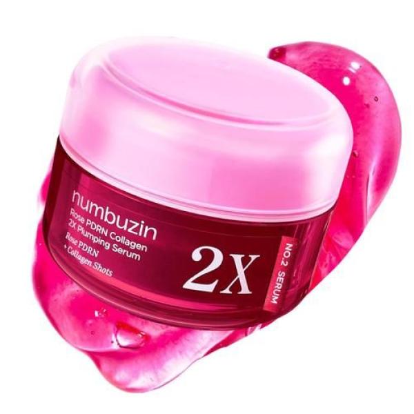 Numbuzin Rose PDRN Collagen 2x Plumping Serum