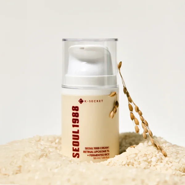 SEOUL 1988 CREAM: RETINAL LIPSOME 1% + FERMENTED RICE