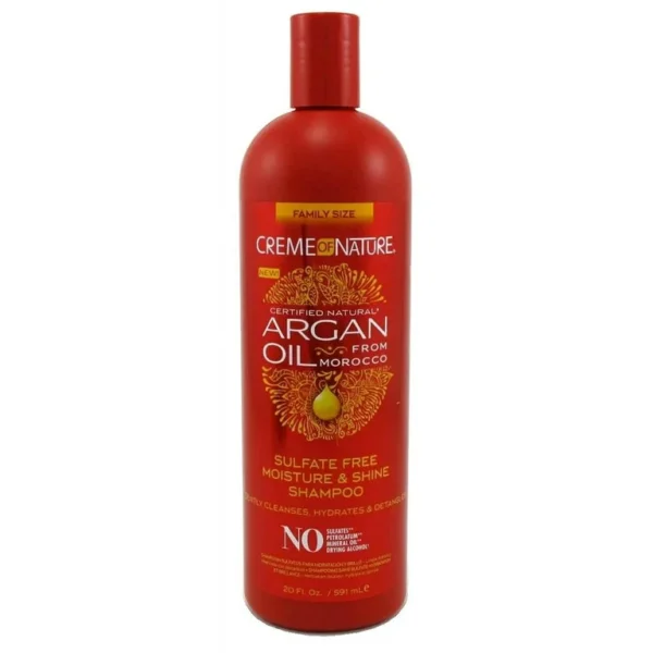 CREME OF NATURE ARGAN OIL MOISTURE & SHINE SHAMPOO