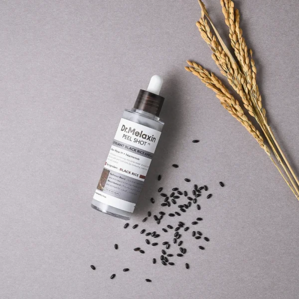 DR.MELAXIN PEEL SHOT EXFOLIATING BLACK RICE AMPOULE