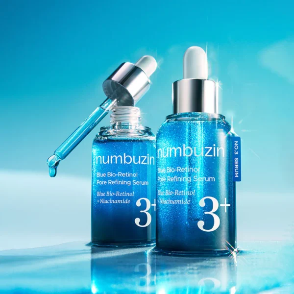 NUMBUZIN NO.3 BLUE BIO-RETINOL PORE REFINING SERUM