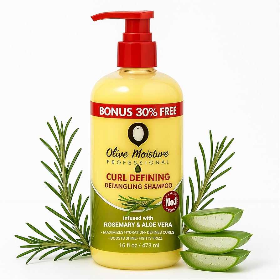OLIVE MOISTURE CURL DEFINING DETANGLING SHAMPOO