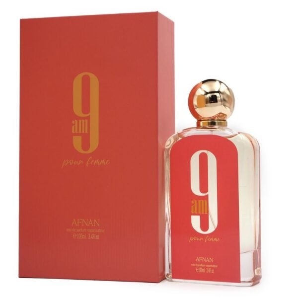 9am Pour Femme By Afnan EDP Perfume 100ML for Women – Perempuan, Minyak Wangi Arab 9am Pour Femme By Afnan EDP Perfume 100ML for Women – Perempuan, Minyak Wangi Arab