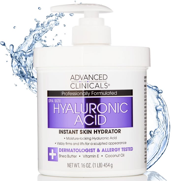 ADVANCED CLINICALS HYALURONIC ACID CREAM