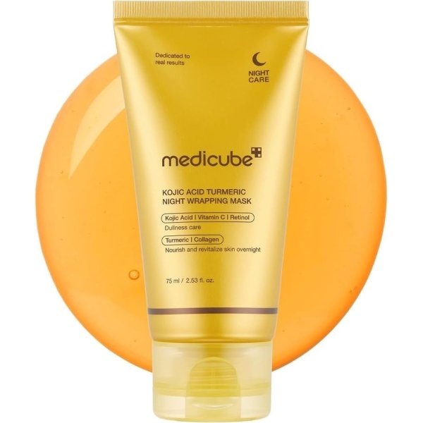 Amazon_com _ medicube Turmeric Overnight Wrapping Peel Off Mask _ Beauty & Personal Care Amazon_com _ medicube Turmeric Overnight Wrapping Peel Off Mask _ Beauty & Personal Care