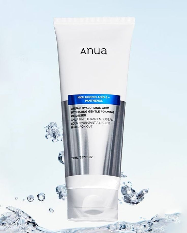 ANUA 8 HYALURONIC ACID HYDRATING GENTLE FOAMING CLEANSER