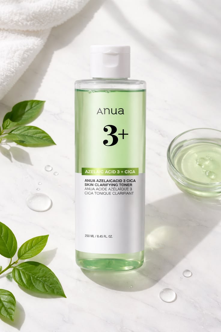 ANUA AZELAIC ACID 3 CICA SKIN CLARIFYING TONER