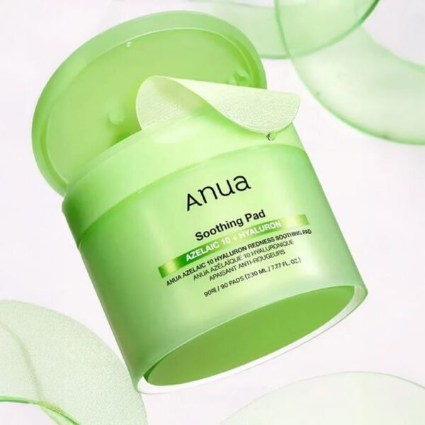 ANUA AZELAIC 10 HYALURON REDNESS SOOTHING PAD