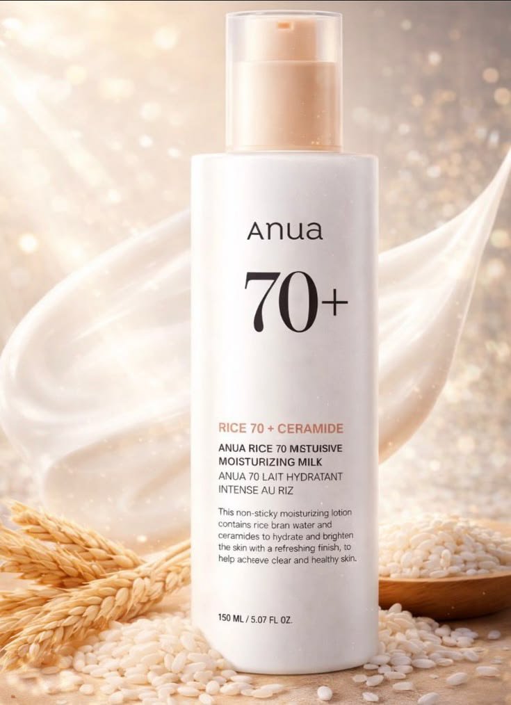 ANUA RICE 70 INTENSIVE MOISTURIZING MILK - Image 2