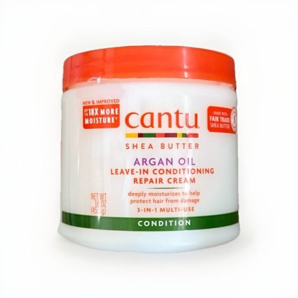 CANTU SHEA BUTTER ARGAN OIL LEAVE-IN CONDITIONING REPAIR CREAM