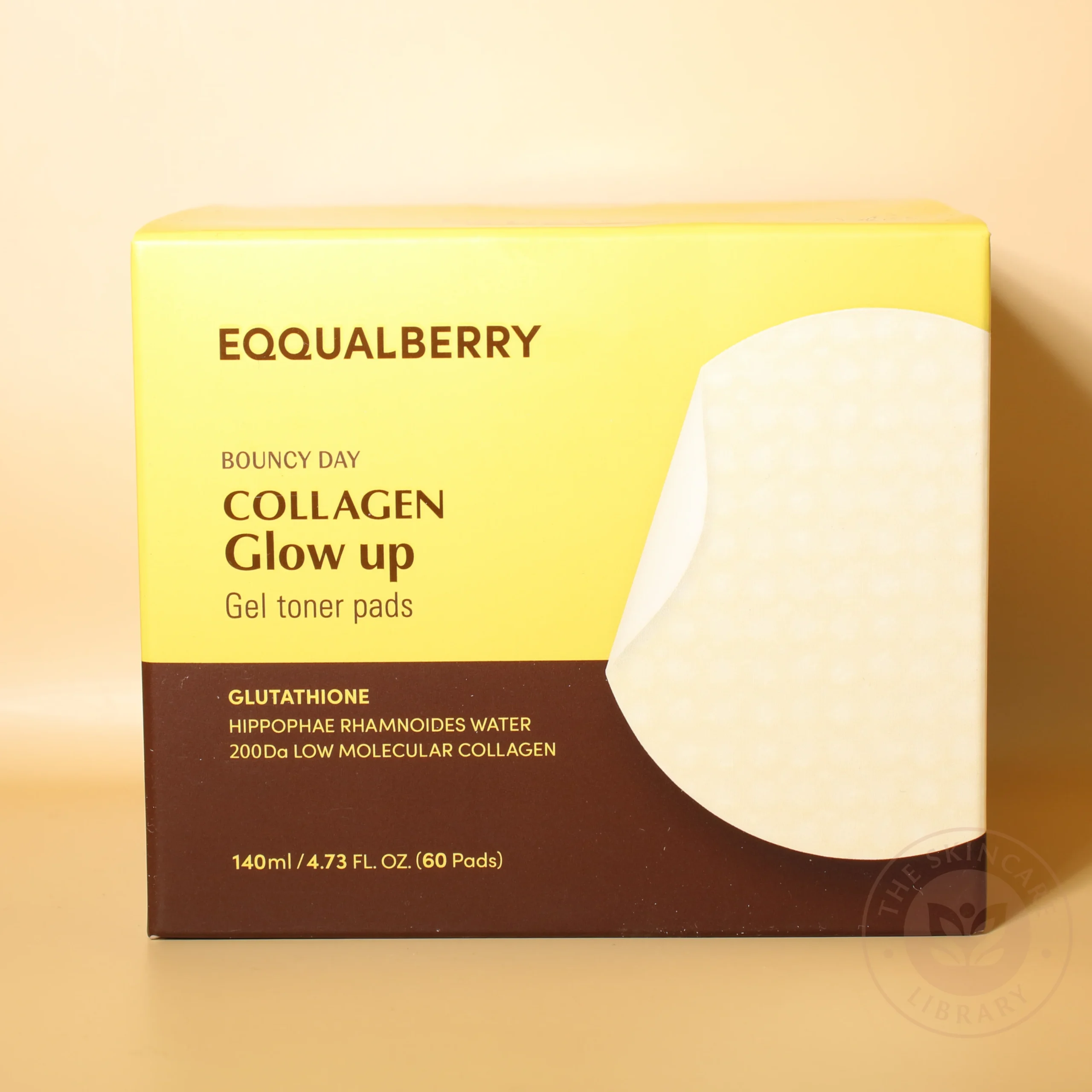 EQQUALBERRY COLLAGEN GLOW UP GEL TONER PADS - Image 3