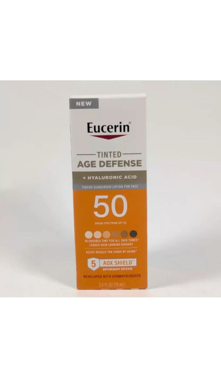 EUCERIN TINTED AGE DEFENCE + HYALURONIC ACID SUNSCREEN - Image 2