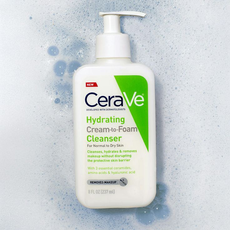 CERAVE HYDRATING CREAM-TO-FOAM CLEANSER