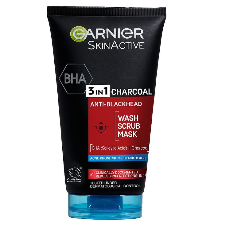 GARNIER PURE ACTIVE BHA 3 IN 1 CHARCOAL