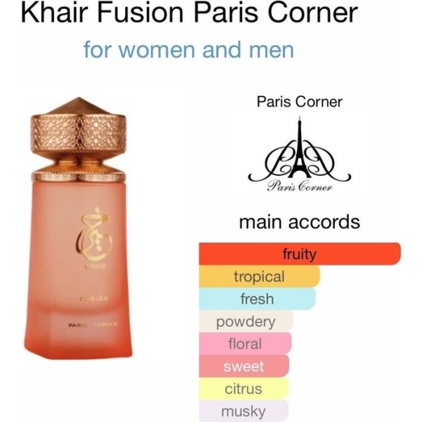 Khair Fusion Perfum By Paris Corner 3_4 Edp