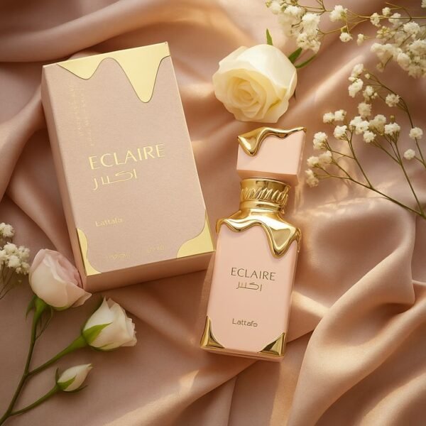 Lattafa Eclaire Perfume — Sweet Vanilla, Caramel & Floral Long-Lasting Fragrance