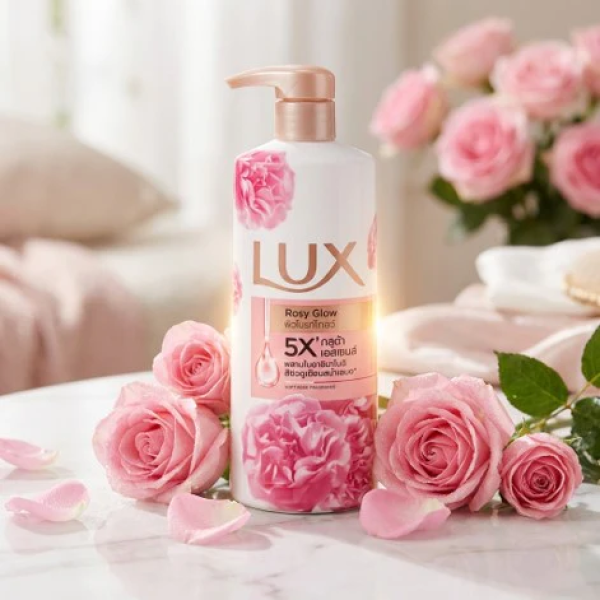 LUX ROSY GLOW BODYWASH