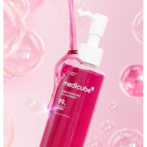 MEDICUBE – PDRN Hydrating Pink Gel Cleanser – 200ml MEDICUBE – PDRN Hydrating Pink Gel Cleanser – 200ml