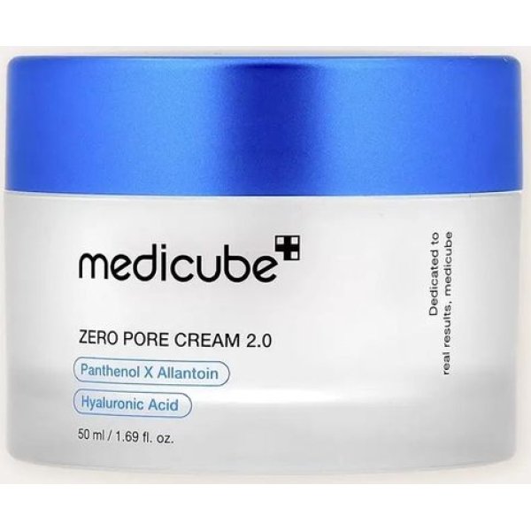 MEDICUBE ZERO PORE CREAM 2_0 50ml – GLASS SKIN FOR OILY SKIN & NON COM