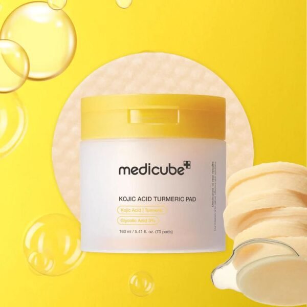 Medicube – Kojic Acid Turmeric Pad – 160ml (70pads) Medicube – Kojic Acid Turmeric Pad – 160ml (70pads)