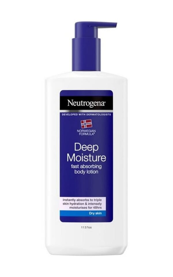 NEUTROGENA DEEP MOISTURE FAST ABSORBING BODY LOTION