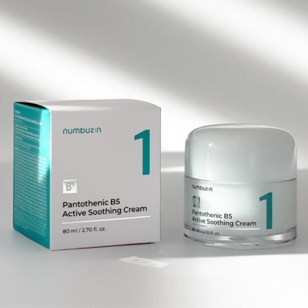 Numbuzin No_1 Pantothenic B5 Active Soothing Cream 80ml Pore Acne Care Cream Numbuzin No_1 Pantothenic B5 Active Soothing Cream 80ml Pore Acne Care Cream