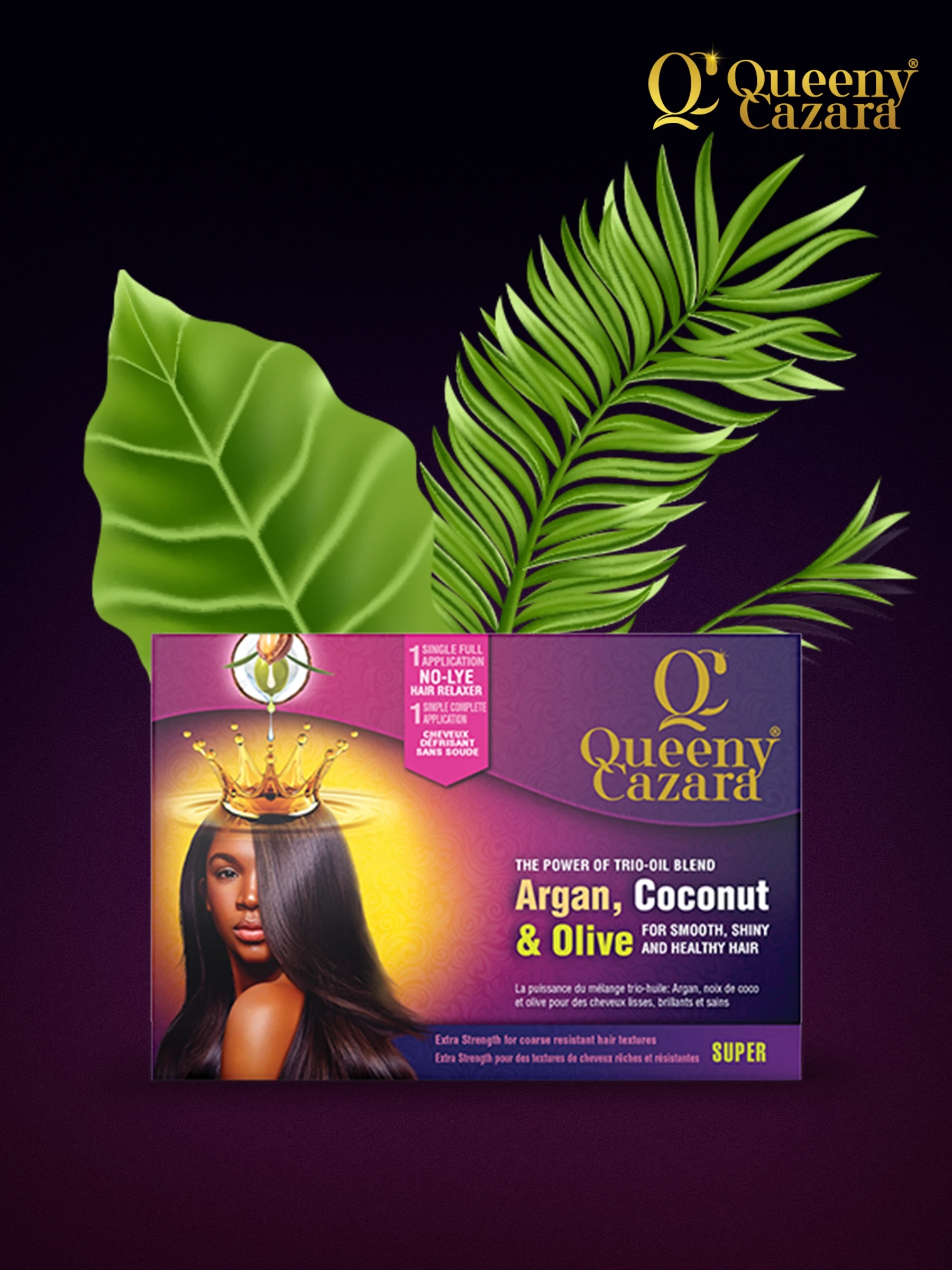 QUEENY CAZARA THE POWER OF TRIO-OIL BLEND (SUPER)