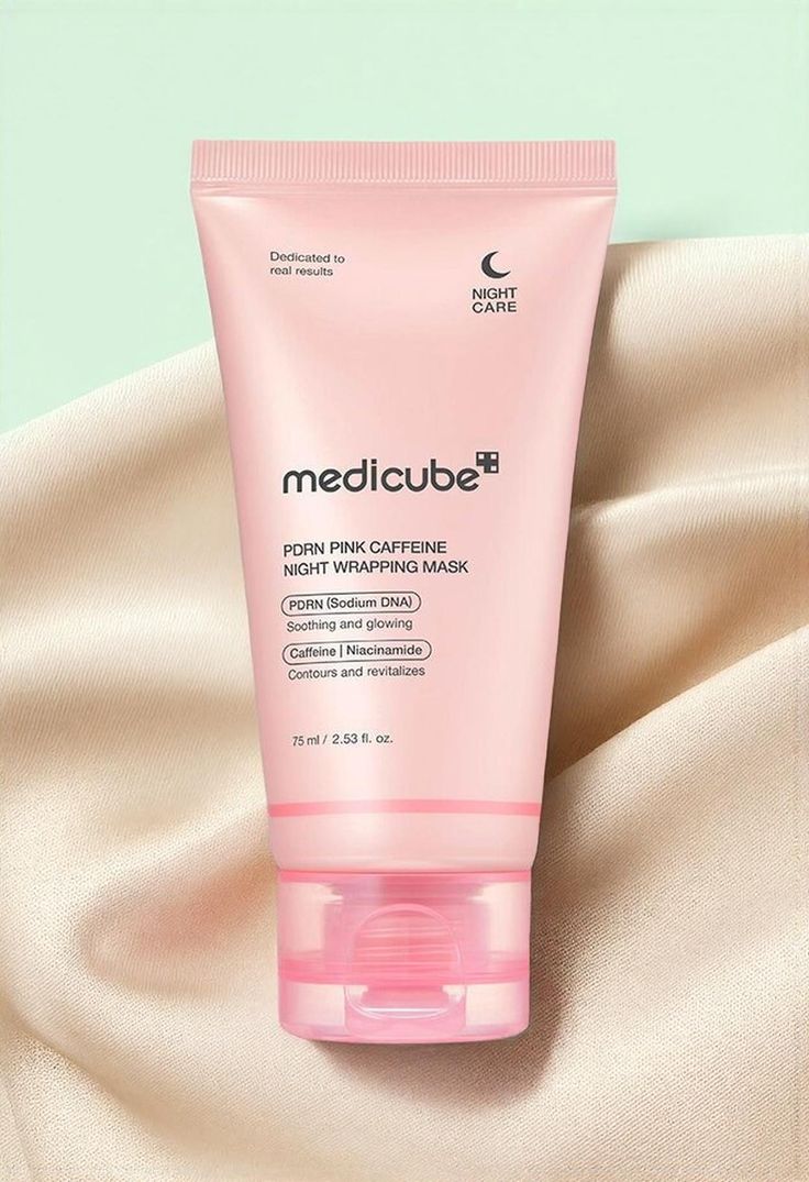 MEDICUBE PDRN CAFFEINE NIGHT WRAPPING MASK