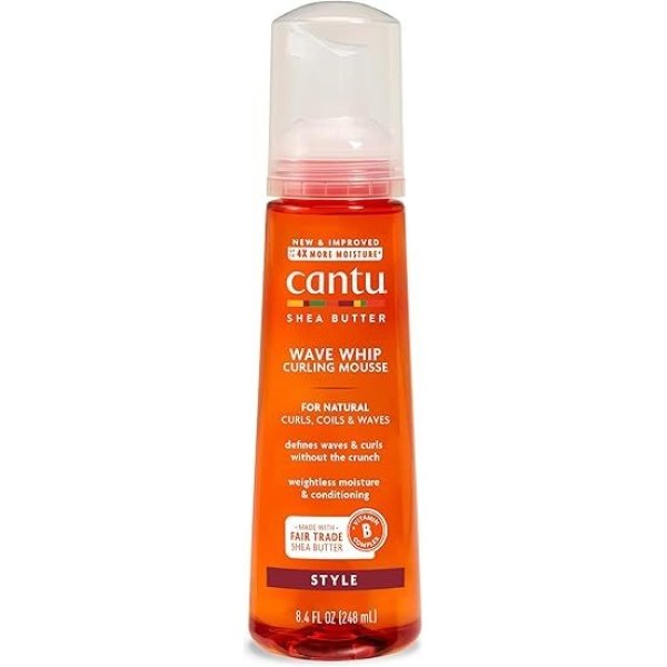 CANTU SHEA BUTTER WAVE WHIP CURLING MOUSSE