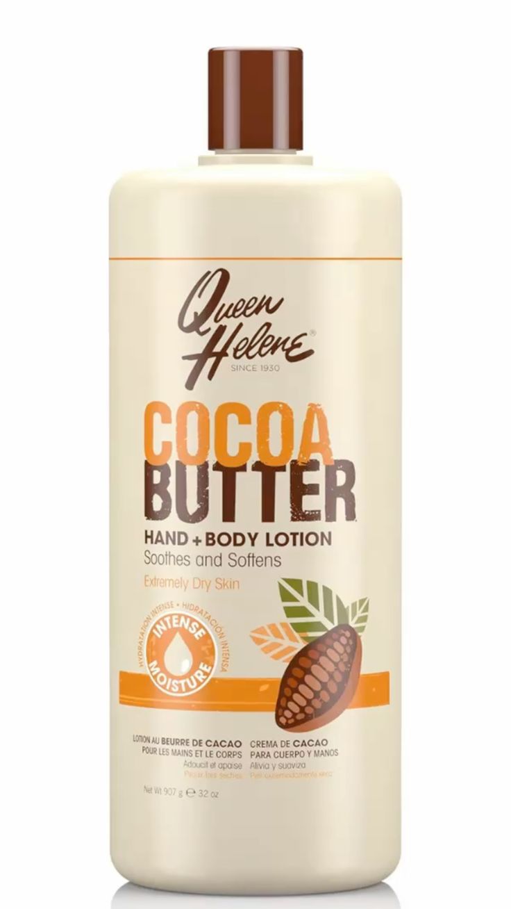 QUEEN HELENE COCOA BUTTER HAND + BODY LOTION