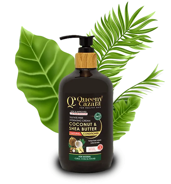QUEENY CAZARA COCONUT & SHEA BUTTER NATURAL CONDITIONER