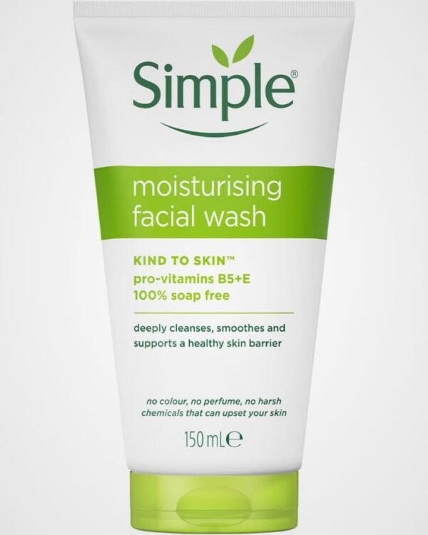 SIMPLE MOISTURISING FACIAL WASH