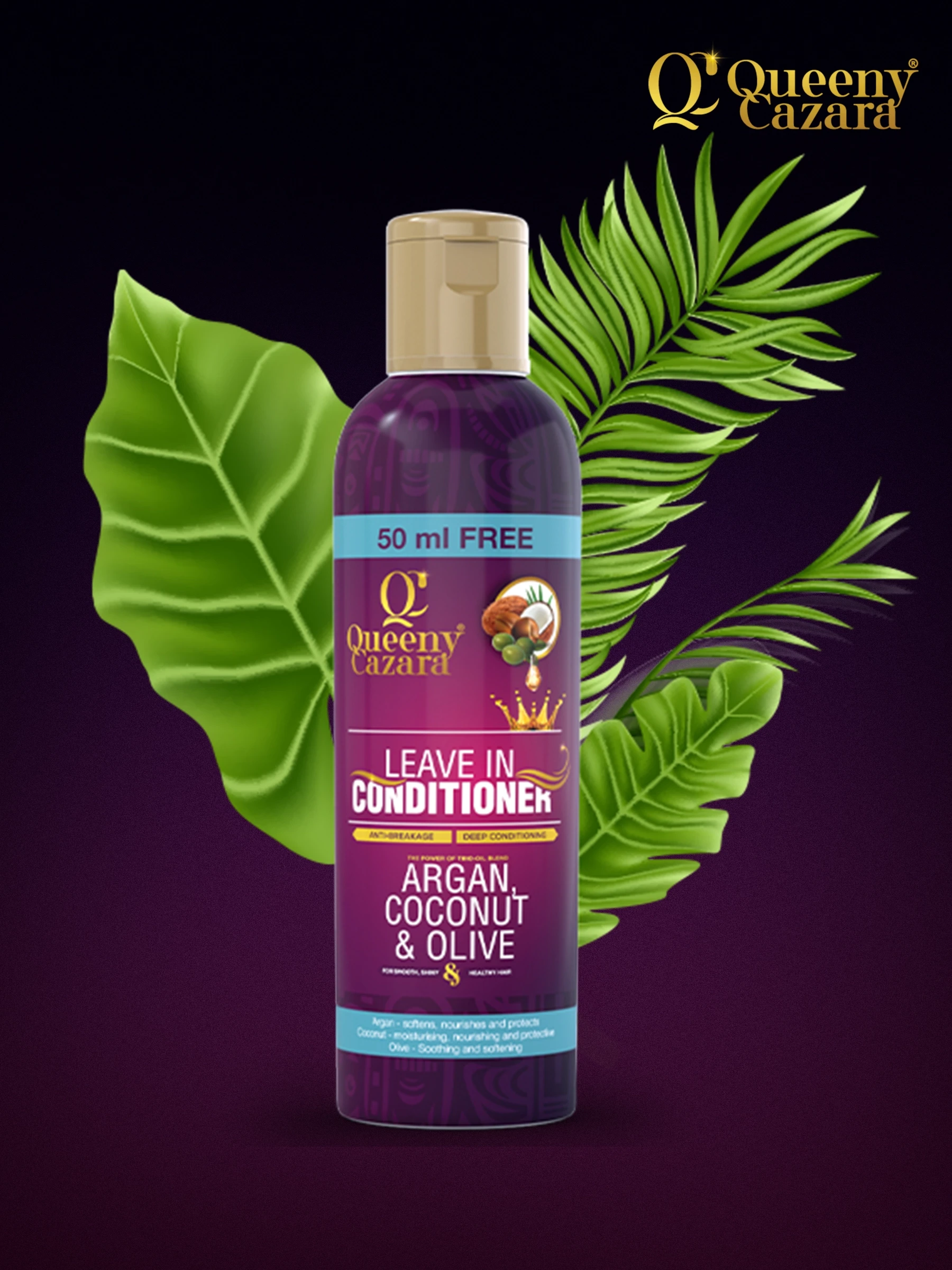 QUEENY CAZARA LEAVE-IN CONDITIONER