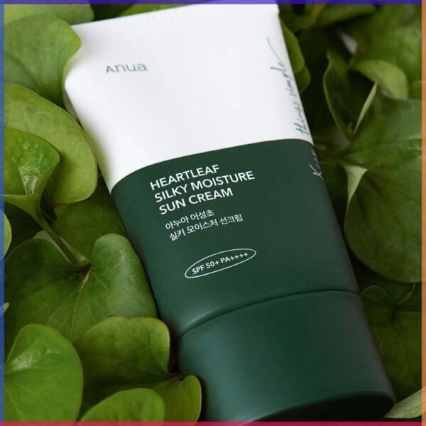ANUA HEARTLEAF SILKY MOISTURE SUN CREAM