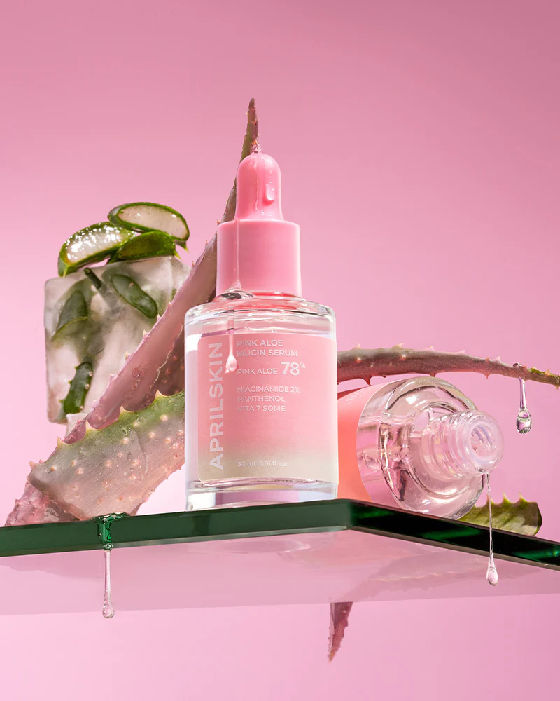 APRILSKIN PINK ALOE MUCIN SERUM